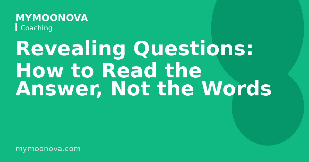 Revealing Questions: How to Read the Answer, Not the Words
