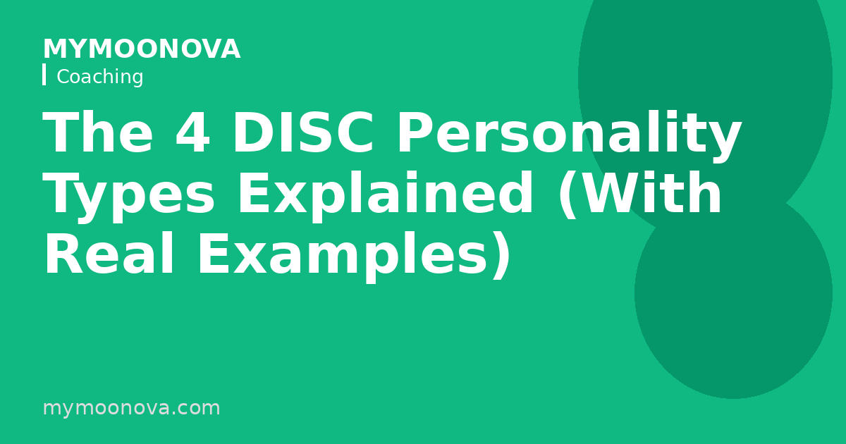 The 4 DISC Personality Types Explained (With Real Examples)