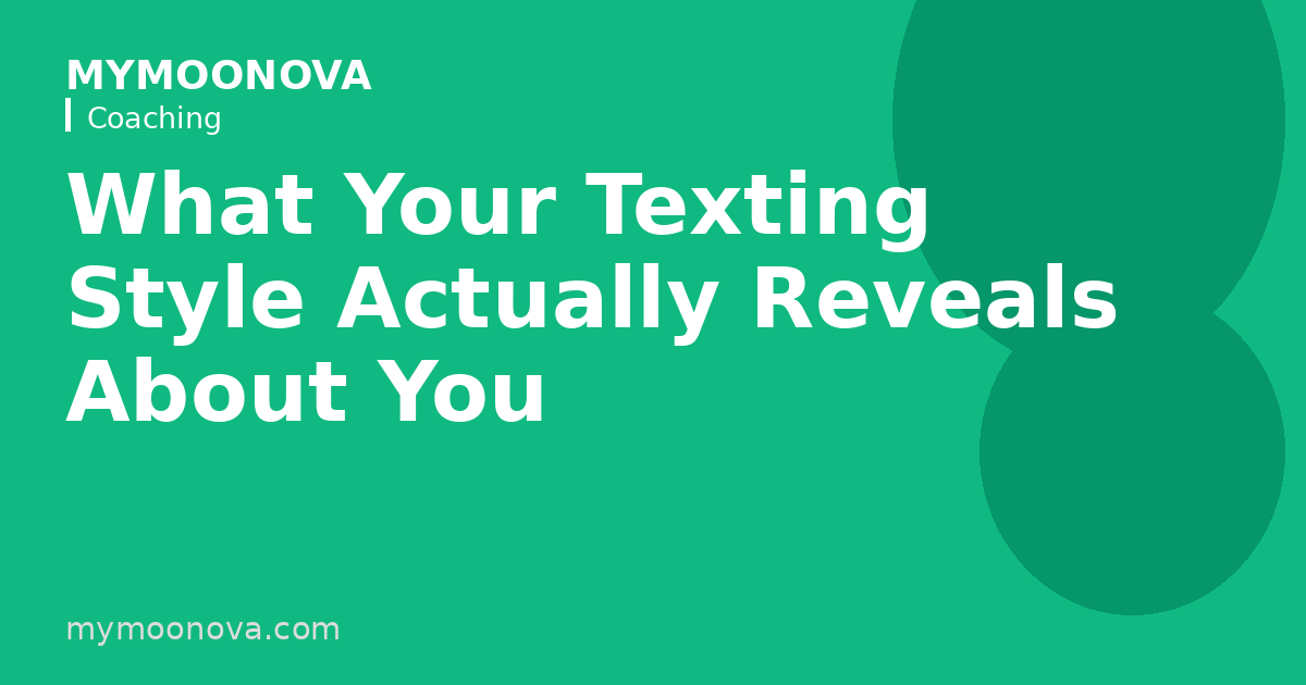 What Your Texting Style Reveals About You
